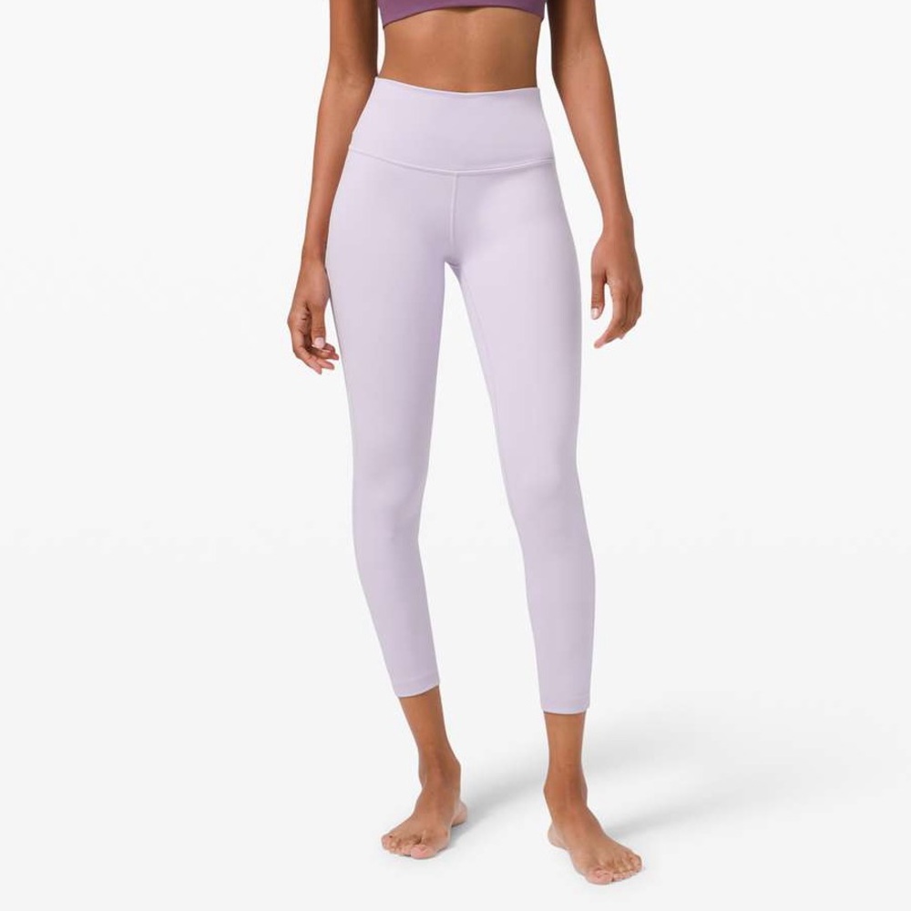 Lululemon Wunder Under High-Rise Tight 25" Luxtreme Lavender‎ Dew Size 10